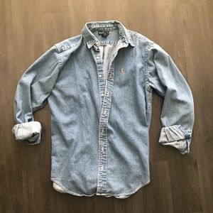Cute, Casual, & Comfy Jean Ralph Lauren Button up